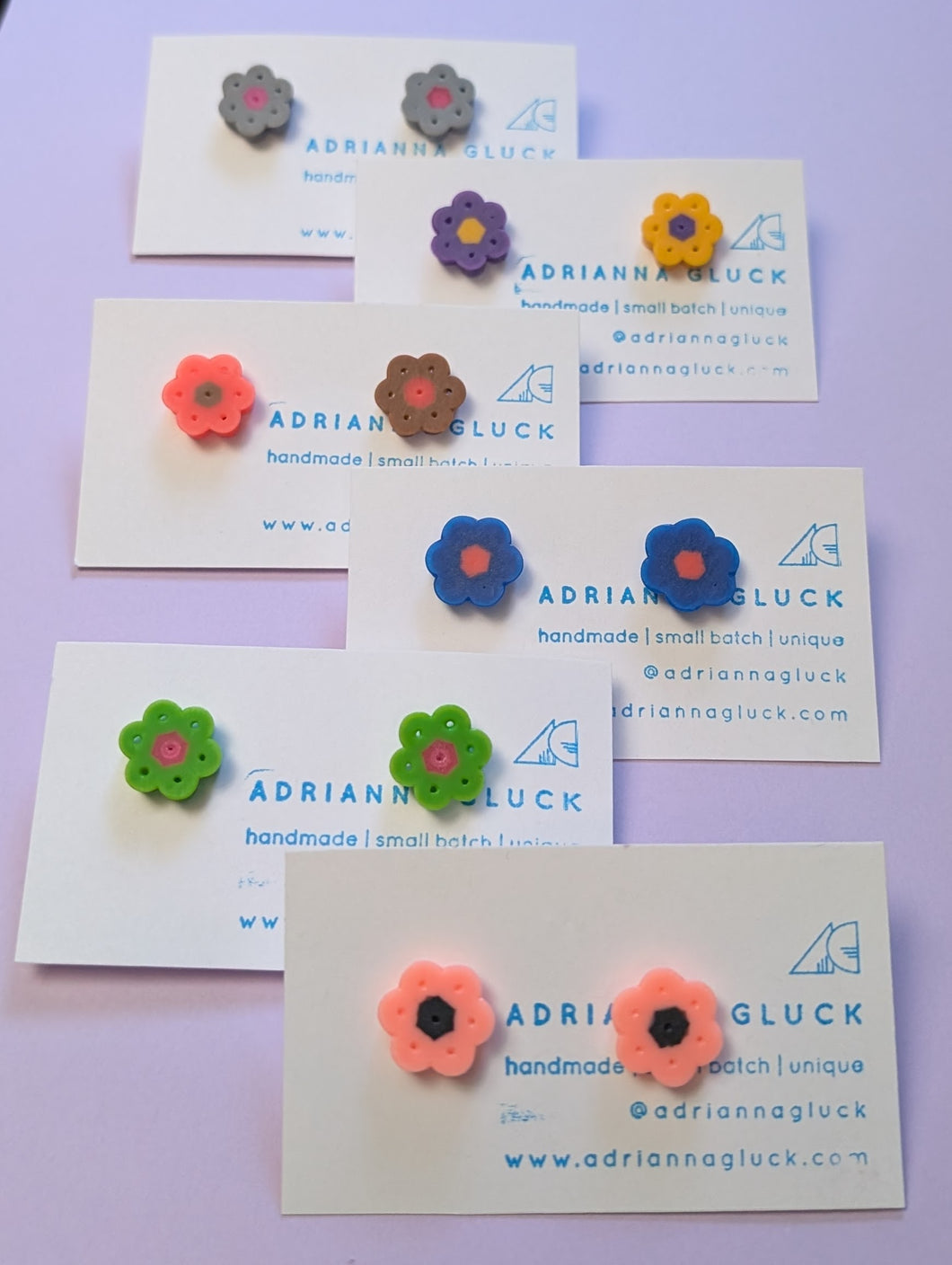 Baby Flower Solid Studs ~ Small Batch Earrings