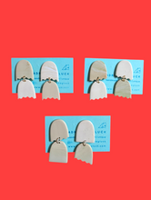 Load image into Gallery viewer, Whispers in the Night Polymer Clay Dangles: Small-batch