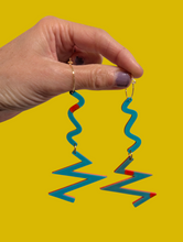 Load image into Gallery viewer, 80s Vibez ~ Saturday Night at the Mall Dangles