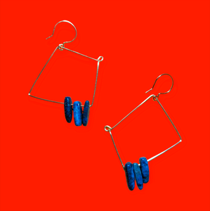 Baby Bodacious Squared Earrings ~ Small Batch + Unique