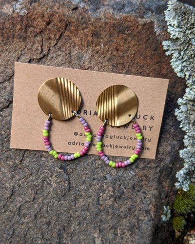 Brass Beauty Uvitas Earrings