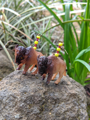 Burly Bison Earrings