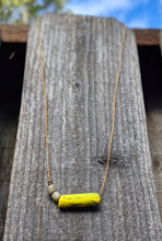 Load image into Gallery viewer, Yellow + Grey Necklace