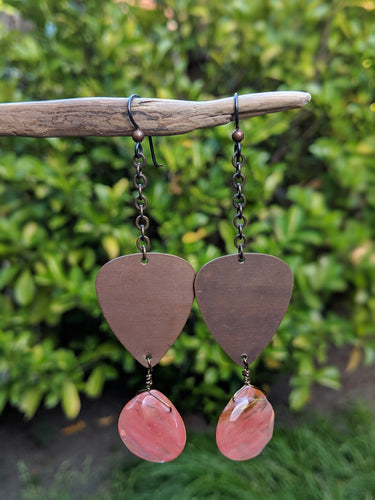 Rose Drop Earrings