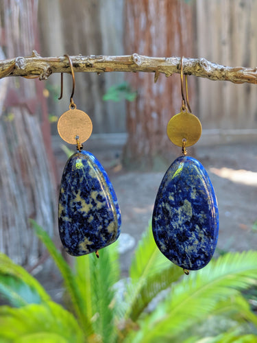 Lapis Drop Earrings
