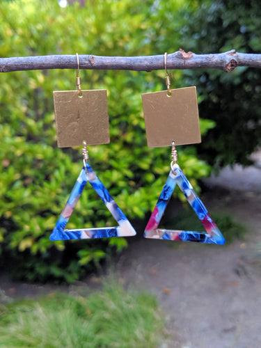 Traffic Sign Earrings