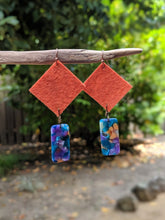 Load image into Gallery viewer, Sienna Square Earrings