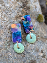Load image into Gallery viewer, Pastel Acrylic Post Earrings