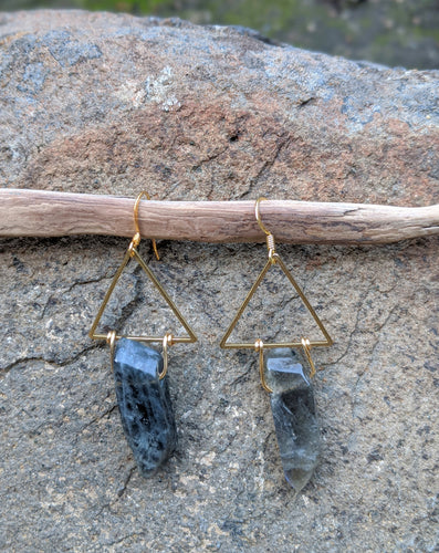 Hold Tight Labradorite Earrings