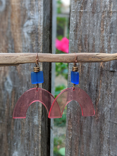 Where's There's Rain + Sun, There's a Rainbow Earrings