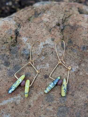 Serpentine Squared Earrings