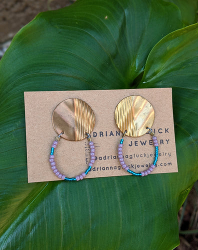 Brass Beauty Kalila Earrings