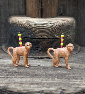 Bouncy Baboon Earrings