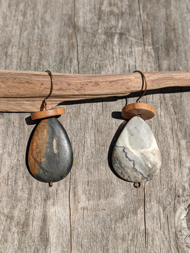 Jasper Twirl Earrings