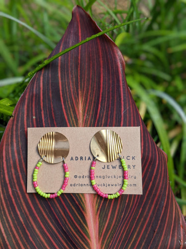 Brass Beauty Lola Earrings