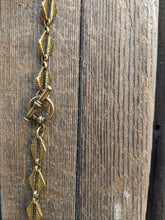Load image into Gallery viewer, Antique Brass Necklace