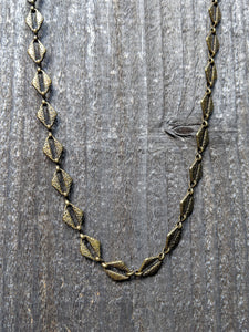 Antique Brass Necklace