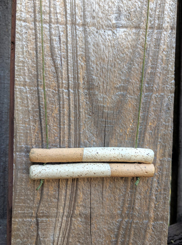 Double Dipped Bar Necklace