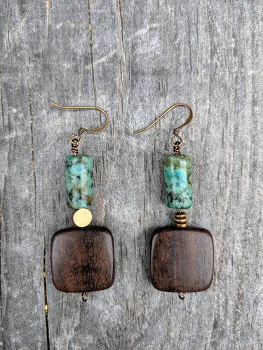 Dark + Stormy Earrings