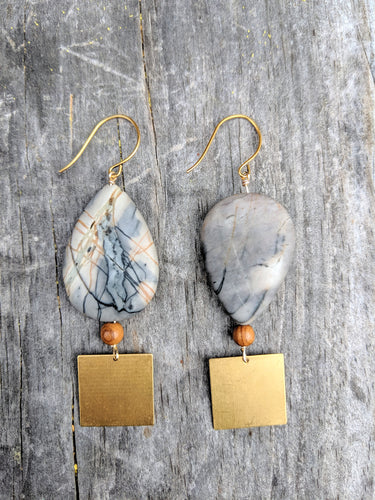 Sketched Lines Earrings