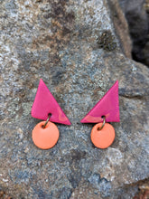 Load image into Gallery viewer, Mini Triangle Earrings