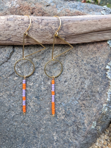 Shapes in Formation Earrings