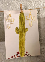 Load image into Gallery viewer, Saguaro Wire Earrings ~ Small Batch Earrings