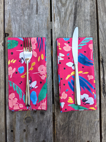 Napkin Set: La Isla Bonita