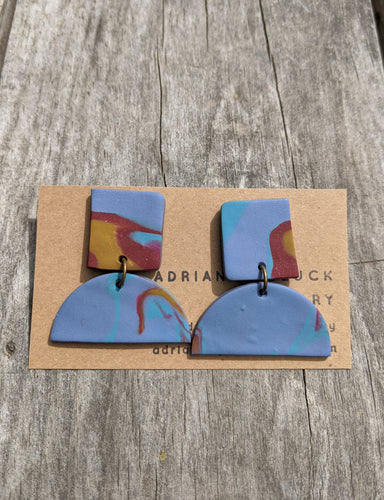 Smoke Tree Blended Earrings