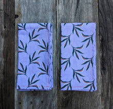 Load image into Gallery viewer, Napkin Set: Lovely Lilac Leaves