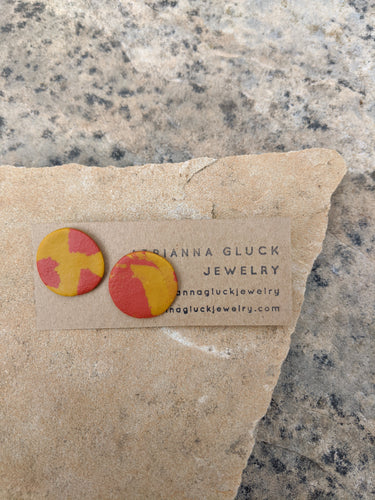 Tangerine Spots Earrings