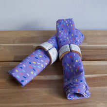 Load image into Gallery viewer, Napkin + Ring Sets (AVAILABLE FOR PURCHASE ON CATHYNILANDART.COM)