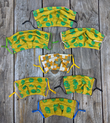 Face Mask with Adjustable Elastic Ear Loops: Small batch + Limited edition (Kid 2-5 yrs)