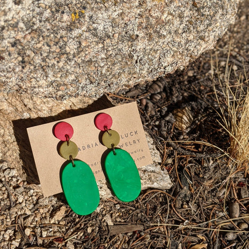 Jewel Tones Earrings