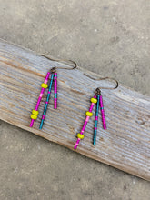 Load image into Gallery viewer, Color Strands Earrings