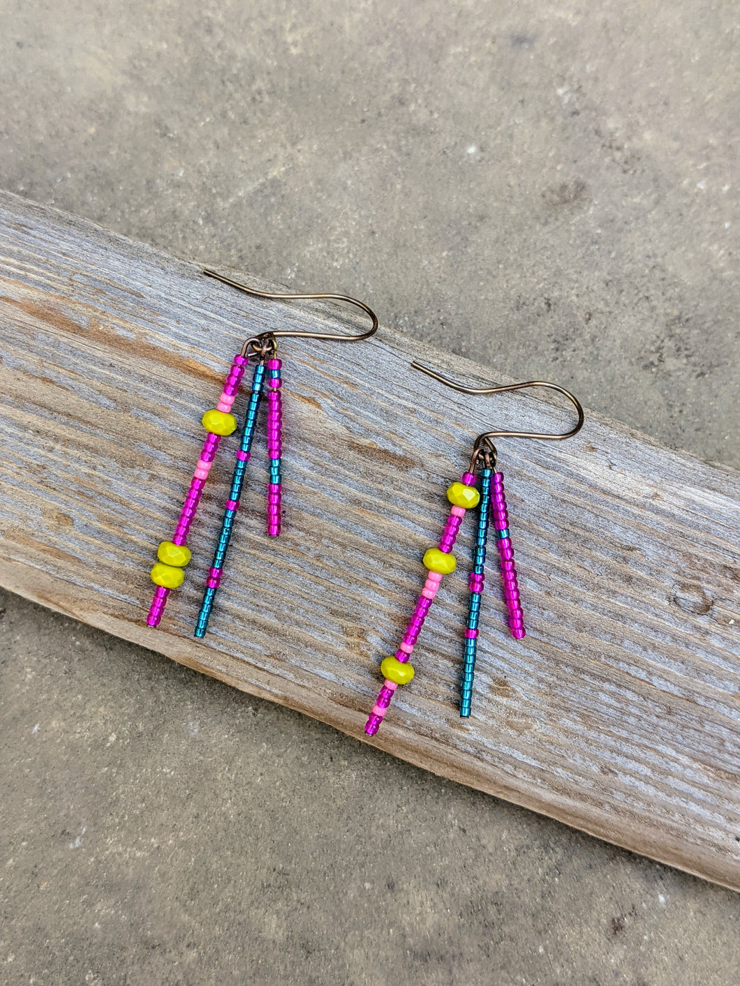 Color Strands Earrings