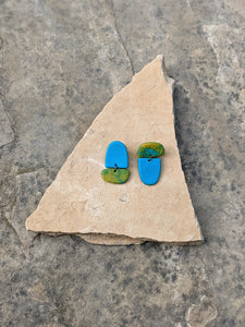Blue Acorn Earrings