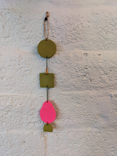 Pink Drop Wall Hanging