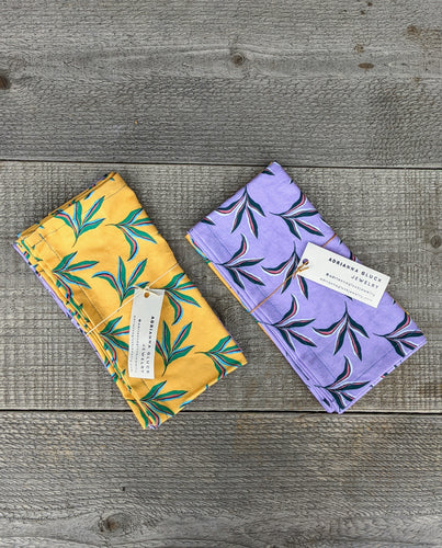 Napkin Set: Mixed Leaves