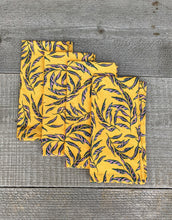 Load image into Gallery viewer, Napkin Set: Yellow Leaf