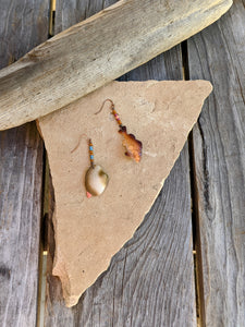 Littleneck Clam + Spotty Wrasse Earrings