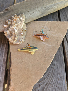 Gulf Kingfish + Lionfish Earrings