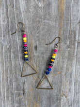 Load image into Gallery viewer, Rainbow Strand Earrings