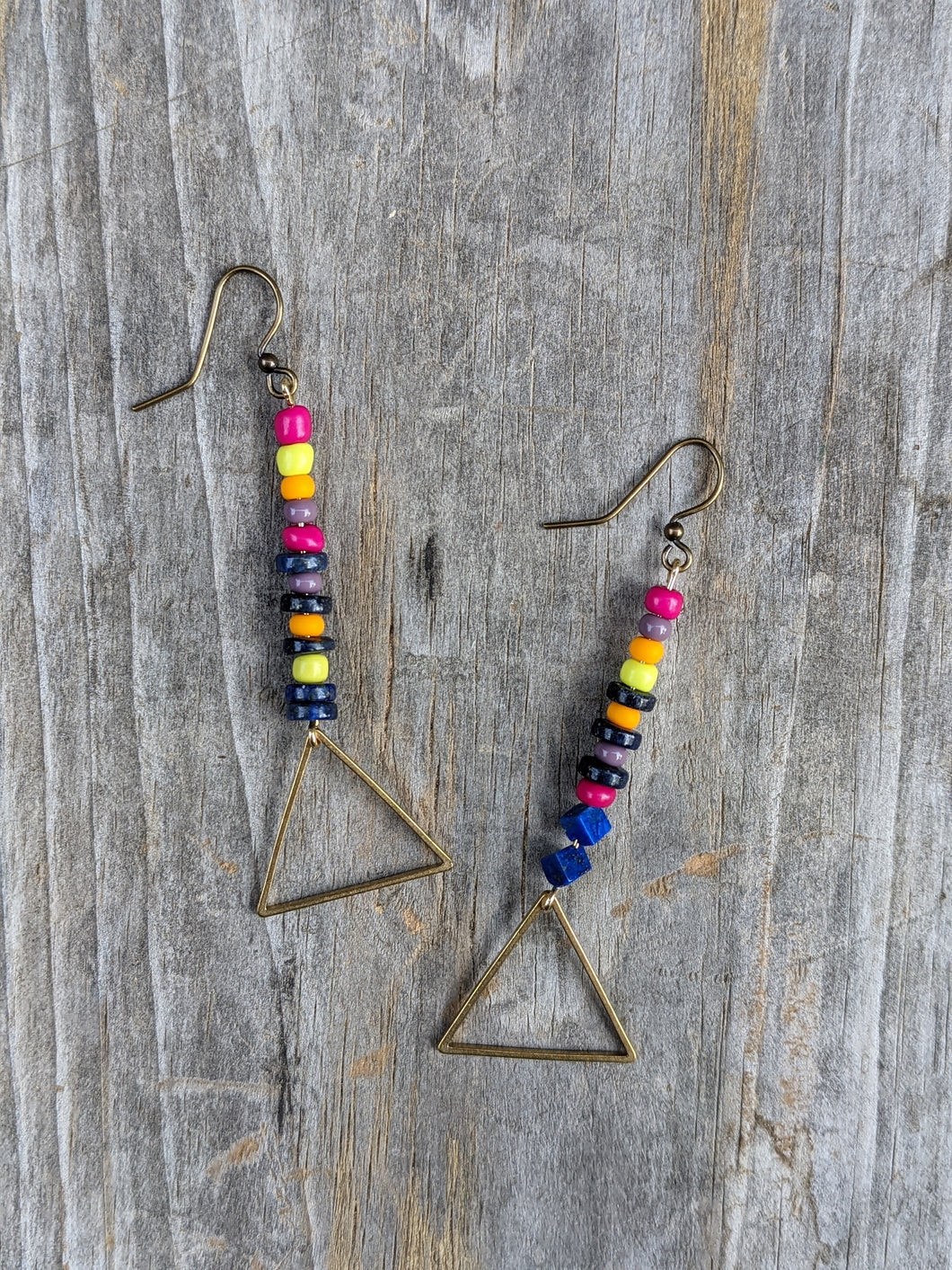 Rainbow Strand Earrings