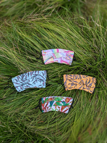 Face Mask for Kids (Ages 6-10 years) with Elastic Ear Loops: Small Batch + Ready to Ship