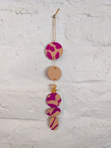 Splatters + Swipes Wall Hanging