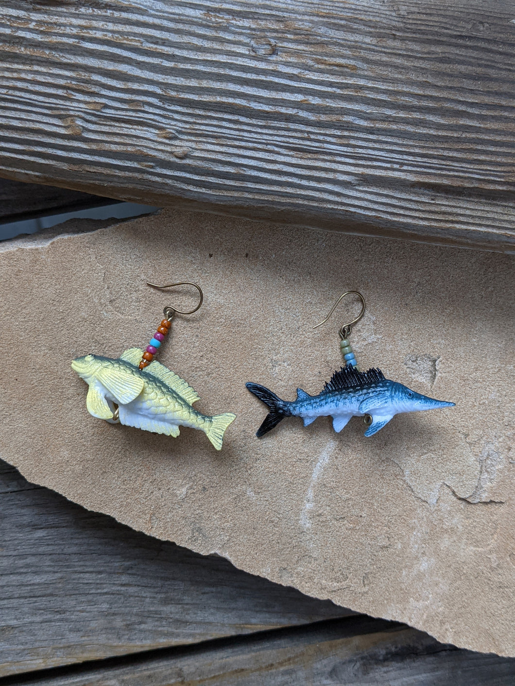 Sailfish + Gulf Kingfish Earrings