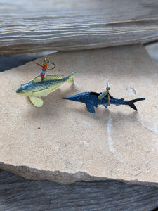 Sailfish + Gulf Kingfish Earrings