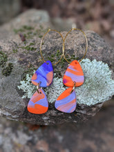 Load image into Gallery viewer, Colorful Hoop Small Batch Earrings