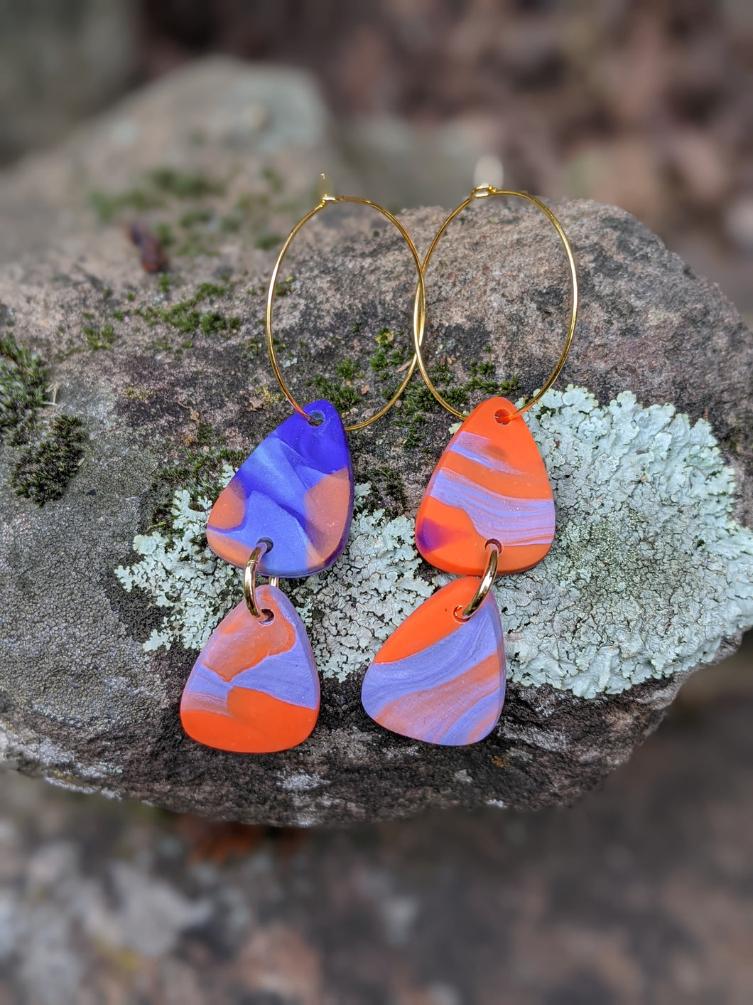 Colorful Hoop Small Batch Earrings